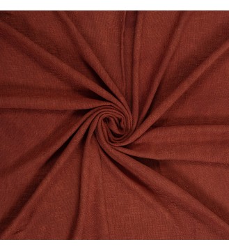 Terracotta Tassel Woven Throw Blanket